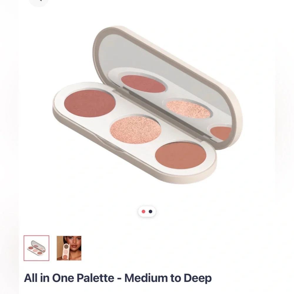 Farmasi Blush Palette - Rose, Gold, and Tan